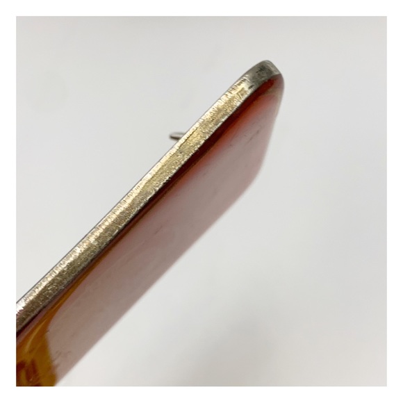 Vintage NRA Member Hunter red rectangular belt buckle - Picture 2 of 6